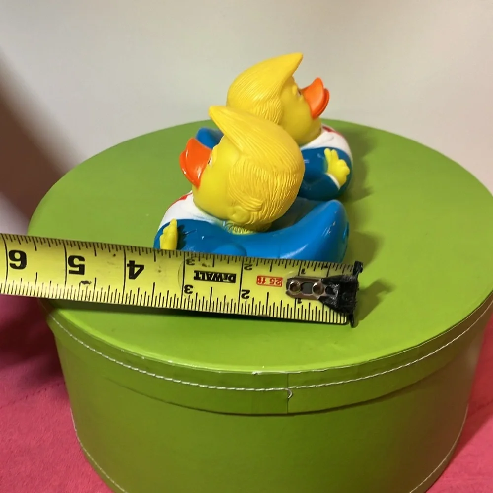 Donald Trump The 47th USA President Rubber Duck Floating Bath Toy - 2 pc. Set